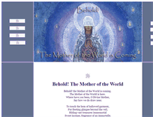 Tablet Screenshot of omotheroftheworld.com
